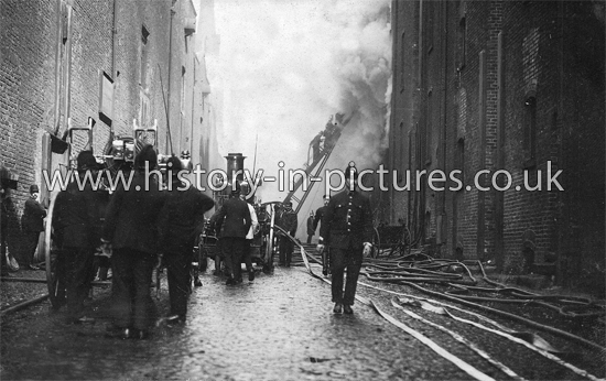 Vulcan Street Fire. July 1st 1907. Liverpool